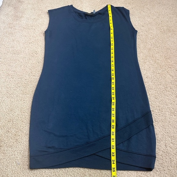 Athleta Hunter Green Criss Cross Bottom Dress Size S - Picture 7 of 8